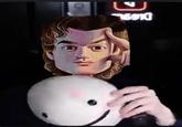An edit of Steve Harrington as Dream revealing his face.