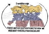 ANDa a MAMAR Gue Bo Pelvo I wake up THERES ANOTHER IDIOT WHOTHINKS THEY KNOW MORE ABOUT VENEZUELATHAN VENEZUELANS