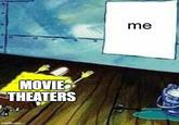MOVIE THEATERS imgflip.com me