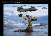 Every year, just before Christmas, the Loch Ness Monster rises from the depths of Loch Ness to be dressed for the festive season . c.o . Beautiful Scotland Beautiful Scolland