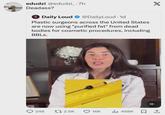 edudzi @edudzi_ .7h Deadass? + Daily Loud @DailyLoud -1d Plastic surgeons across the United States are now using "purified fat" from dead bodies for cosmetic procedures, including BBLs. allocla D 246 12.5K 16K 468K ↑ X