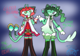 Thisis was a My Art I Existed Know That This is Even Make Sense About it...

Also GLORPI GREEN RED CAT TWINS!!!