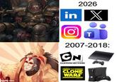 imgflip.com 2026 in X Ο T 2007-2018: CN CARTOON NETWORK STOR THE CLONE WARS