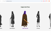↑ → G 0 unveilmymask.com/judge Judge's hall of fame ☆ 91 → ... atheon Queen Elizabeth II Eddard "Ned" Stark Lisa Cuddy Warre