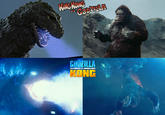KING KONG CODZILLA GODZILLA IVS. HONG