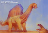 totally innacurate SPIÑO SAUROPOD @kadalsaurus 99 @kadalsaurus