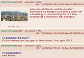 Anonymous (ID: a9lmBMci) 01/10/26(Sat)16:15:07 No.525665158 why are all these middle-eastern countries so beige? put some color on a building or something ffs. it's like looking at a windows 95 desktop. 59 KB JPG Anonymous (ID: 45myB6z7) >>525665158 (OP) 01/10/26(Sat)16:20:00 No.525665619 Color means you're gay in Islamland. You gay OP? Anonymous (ID: a91mBMci)! >>525665619 yea kinda 01/10/26(Sat)16:24:13 No.525666006