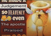 HC MADCA Judgement SO HEAVENLY even The apostle Praised