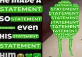 SO STATEMENT STATEMENT STATEMENT STATEMENT STATEMEN STATEMENT STATEMEN STATEME STATEMENT STATEMENT STATEMENT STATEMENT STATEMENT even STATEMENT TATEMENT HIS STATEMENT STATEMENT STATEMENT STATEMENT STATEMENT HIM STATEMENT STATEMENT STATEMENT STATEMENT