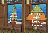 Russia without Lend- w Russia Lease with Lend- Lease