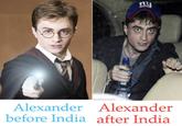 Alexander ny Alexander before India after India