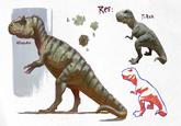 ALLOSAURUS Ref: T-REX