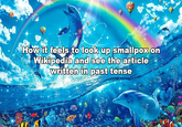 How it feels to look up smallpox on Wikipedia and see the article written in past tense