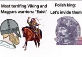 Most terrifing Viking and Polish king: Magyars warriors: "Exist" Let's invide them GS99