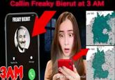 Callin Freaky Bierut at 3 AM FREAKY BIERUT Remind Me 3AM . Message J@freaky bierut pre-1945 er 1945