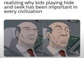 realizing why kids playing hide and seek has been important in every civilization