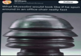 William @WillyHakenkreuz Follow What Mussolini would look like if he spun around in an office chair really fast