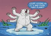 STOPP USSING AI IT'S BAD FOOR THEE PLANET