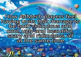 How AdMech players feel having units that manage to be both ridiculous and cool, ugly and beautiful, scary and ridiculous, all at the same time
