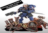 Marneus Calgar in Mark X Phobos armour.