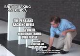 BRITAIN TAKING OVER INDIA imgflip.com THE PERSIANS SACKING DEHLI A SON OF HERDSMAN TAKING OVER PERSIA AFGHANS REVOLTING AND TAKING OVER PERSIA A GEORGIAN KING BECOMING GOVERNOR OF AFGHANISTAN