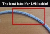 The best label for LAN cable! www.bi Cut here to activate fireve THIRLATE
