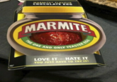 MARMITE FLAVOUR CHOCOLATE EGG MARMITE THE ONE AND ONLY YEASTER LOVE ITHATE IT YOU JUST HAVE TO TRY IT! EGG