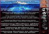 Gibbering Mouthers are a scary crowd control monster Gibbering Mouthers are defeated by Kiting Gibbering Mouthers can't move at all after being Ray of Frosted Gibbering Mouthers forced attack can be made into a grapple The Gibbering Mouther's bite only absorbs with massive damage since at zero you die from death saves Gibbering Mouthers gibbering stacks with each Mouther, requiring multiple saves Gibbering Mouthers gibber other Gibbering Mouthers Gibbering Mouthers are affected by their own Gibbering Gibbering Mouthers are affected by their own difficult terrain