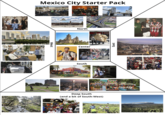 Mexico City Starter Pack West North Center STEALING OUR HOME South Deep South (and a bit of South-West) PARIS East ROCIO ove NCHI BRIGADA