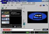 real RealPlayer Plus: Welcome! File View Options Presets Sites Help ADD NEW Add New CHANNELS CNN.com COMEDY CENTRAL ABCNEWS .com Channels RealChannels! Updated 12:19 am Update snap.com 32.1 Kbps real ☑ Search guide real G2 00:00.0/00:00.0