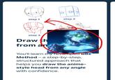step 1 step 2 step 3 Draw th from an You'll learn my revamped BOX Method - a step-by-step, structured approach that helps you draw the anime- style head from any angle with confidence.