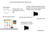 i hate these roblox youtube shorts rants and whatever you like them ok.