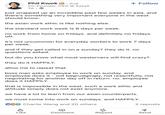 Phil Kwok in - 2nd Co-Founder, CEO @ EasyA 1w → + Follow just wrapped up an incredible past few weeks in asia. and there's something very important everyone in the west should know: the asian work ethic is like nothing else. the standard work week is 6 days per week. no work from home on fridays. and definitely no fridays. off. it's not uncommon for everyday workers to work 7 days per week. and if they get called in on a sunday? they do it. no questions asked. but do you know what most westerners will find crazy? they do it HAPPILY. allow me to repeat that. boss man asks employee to work on sunday. and employee does it - not begrudgingly, not resentfully, not negotiating for another day off in return. no. employee does it HAPPILY. that is impossible in the west. such a work ethic and attitude simply does not exist anymore. we have a lot to learn from our asian counterparts. we must come into work on sundays. and HAPPILY. CCO Charlie Weng and 20 others 2 reposts ១- Like Comment Repost Send