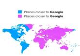 Places closer to Georgia Places closer to Georgia