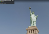 Statue of Liberty National Monument Google Street View - Jul 2014 9 ⠀