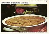SWEET POTATO PONE THE OLD SOUTH 22j McCall's Great American Recipe Card Collection