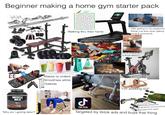 Beginner making a home gym starter pack Medium Maze DD 88 Makes or orders Smoothies while Outside Walking thru their home After a while everything somehow is a place for clothing, bags, boxes THANK YOU HAND After getting all the equipment, Rather just relax when getting home & doomscroll Wants everyone to know about it YESOUL "I'm working out" PRO SERIES MUSCLE MILK 50 3 GRAMS SUGAR PROTEIN POWDER SUPPLEMENT NET WT 5LB (2.27 kg) "Why am I getting fatter?" Ժ TikTok ob-CORE Everything untouched for MONTHS until something Motivates them again Targeted by tiktok ads and buys that thing.
