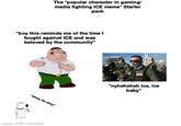 The *popular character in gaming/ media fighting ICE meme* Starter pack "boy this reminds me of the time I fought against ICE and was beloved by the community" "whoa, Ice ahoy" made with mematic "nyheheheh Ice, ice baby"