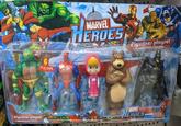 Figuriner playret SPIDERMAN MARVEL HEROES Figurines playset R MARVEL EROES