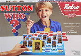SUTTON WHO ? Retro SERIES GUESS WHO? 1988 EDITION Hasbro Gaming. Does your person have a big nose? No Is your person wearing a hat? Yes I know! It's Maria! AGES 6+ Maria George Robert Charles 2 Players ADULT ASSEMBLY REQUIRED