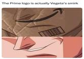 The Prime logo is actually Vegeta's smirk