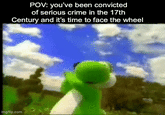POV: you've been convicted of serious crime in the 17th Century and it's time to face the wheel imgflip.com
