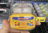 Sc 46x35x HARIBO TROPICAL FUN Plaisir Tropiques Duftkerze Bougie Parfumée ribe kerze 2.99 FRAGRANCE Style. Produced by
