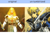 (Left from Ultima VI boxart, right from Ultima IV Japanese boxart)
