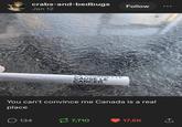 crabs-and-bedbugs N'wah. Jan 12 LA C-------- CAUSE LE CANCER Santé Canada Follow You can't convince me Canada is a real place 134 7,710 17.5K ↑