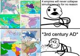 ACE Kushan Empire imgflip.com Thea T 4 empires will never collapse simultaneously for no reason ASSANID EMPIRE *3rd century AD*