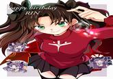 happy birthday RIN カレイ 凛 のか凛