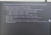 That password did not meet all the requirements. Try again! Must not contain the word "1957" Must contain at least 12 characters Must meet at least 3 of the following requirements: Must contain at least 1 uppercase letter Must contain at least 1 lowercase letter Must contain at least 1 digit Must contain at least 1 special haracter Must not contain any part of your username Must not contain 3 or more consecutive identical characters Must not be in the list of breached passwords Must not be the same as or similar to any of your previous 10 passwords