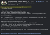 POPENTOWORK • Harshdeep singh Kaint 3rd+ + Follow Ex Business Analyst Intern @Raftlabs [... 3d. Edited ⚫ Ran my first marathon today (6 km). I'm not a runner. I didn't have a perfect training plan. My legs were sore even before race day. There were moments during the run where stopping felt like the sensible option. But I kept moving, sometimes running, sometimes walking and eventually crossed the finish line. What this experience reminded me: -Starting matters more than waiting to feel "ready" -You don't need to be perfect to start and finish something -Consistency and patience go a long way This wasn't about timing or competition. It was simply about showing up and completing what I committed to. #Marathon #Learning #Personal Growth #Showing Up