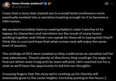 A post by Larian CEO Swen. He is happy about the BG3 show.